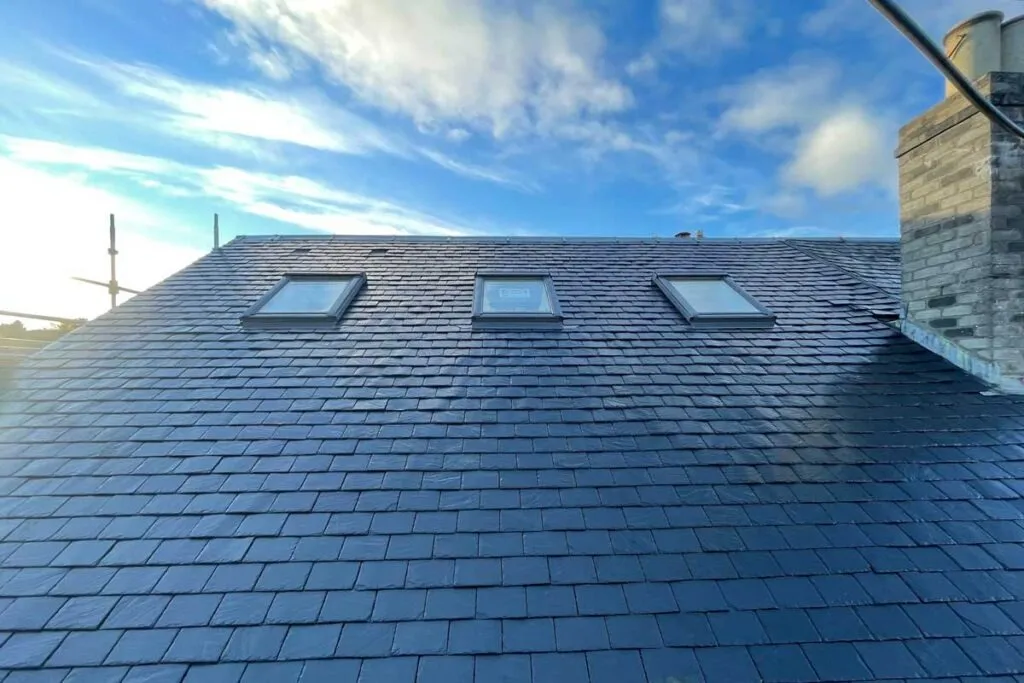Slating and tiling roofing project